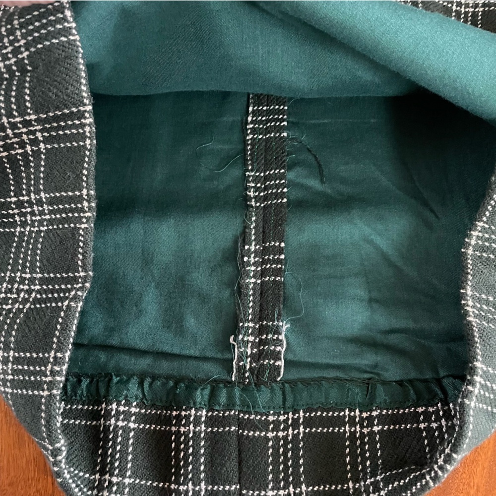 Vintage Leslie Fay 60's 70's Wool (?) Short Sleeve Zip Hook Eye Back Mini Dress - Picture 16 of 16